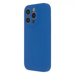   TectoShield Soft Touch MagSafe-kompatibilis tok iPhone 15 Pro - kobaltkék