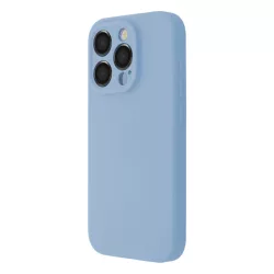   TectoShield Soft Touch MagSafe-kompatibilis tok iPhone 15 Pro Max - pasztel kék