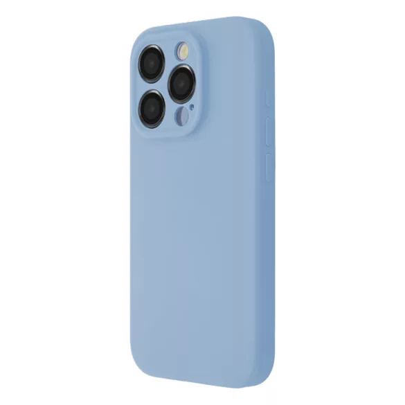 TectoShield Soft Touch MagSafe-kompatibilis tok iPhone 15 Pro Max - pasztel kék