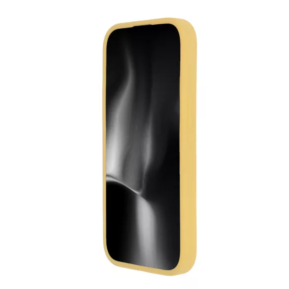 TectoShield Soft Touch MagSafe-kompatibilis tok iPhone 15 Pro Max - pasztel sárga