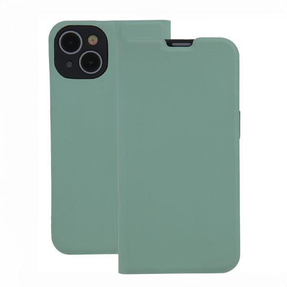 Smart Soft könyvtok Motorola Moto E22/E22i - világoszöld