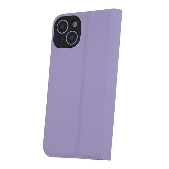 Smart Soft könyvtok Motorola Moto E22/E22i - világos lila