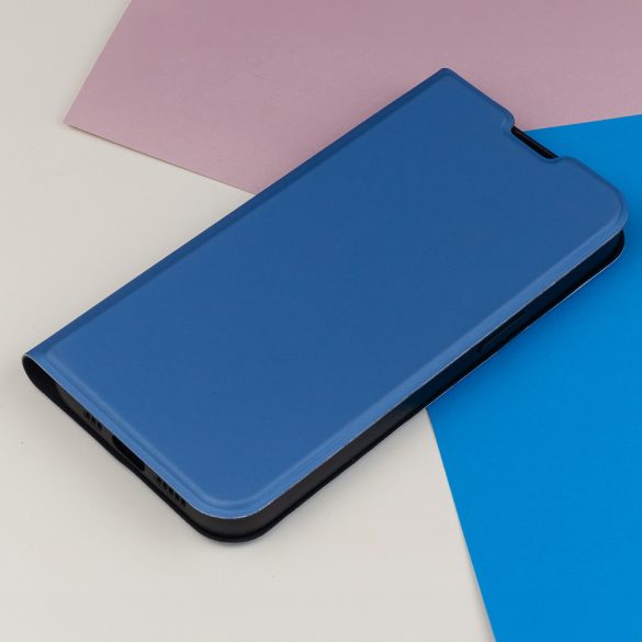 Smart Soft könyvtok Motorola Moto E22/E22i - farmerkék