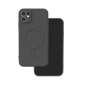 Simple Color MagSafe-kompatibilis tok iPhone 11 - fekete