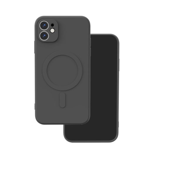 Simple Color MagSafe-kompatibilis tok iPhone 11 - fekete