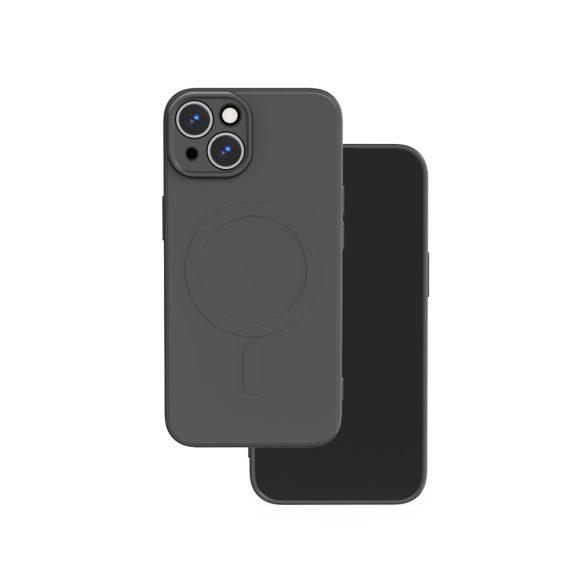 Simple Color MagSafe-kompatibilis tok iPhone 14 - fekete
