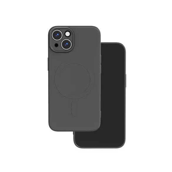 Simple Color MagSafe-kompatibilis tok iPhone 15 - fekete