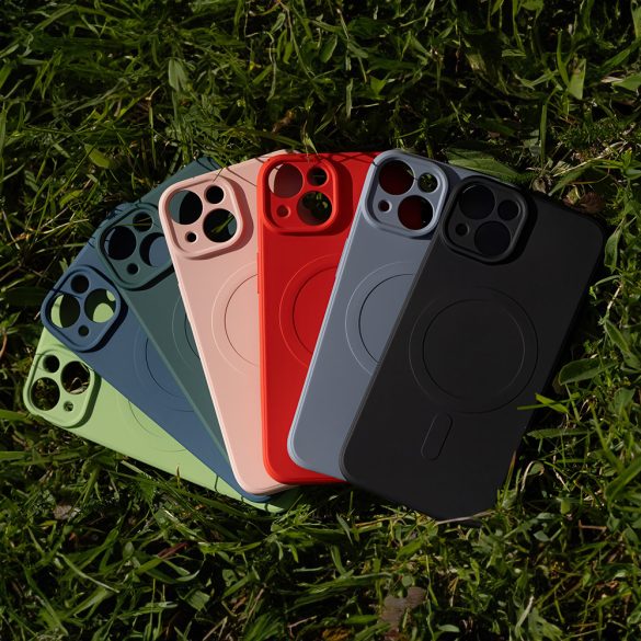 Simple Color MagSafe-kompatibilis tok iPhone 15 Pro - fekete