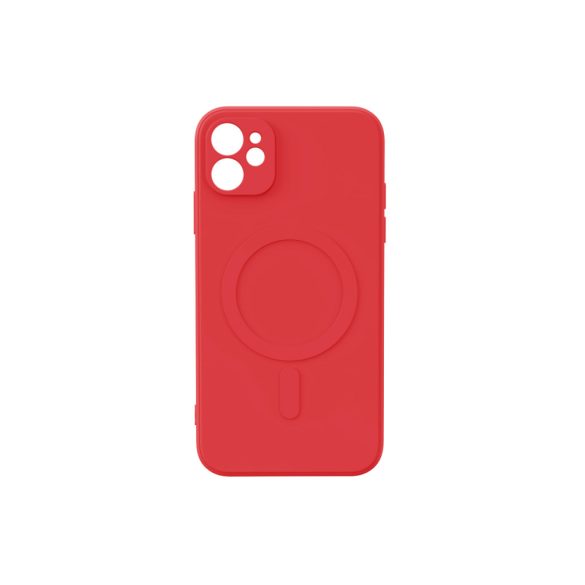 Simple Color MagSafe-kompatibilis tok iPhone 11 - piros