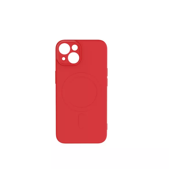 Simple Color MagSafe-kompatibilis tok iPhone 15 - piros