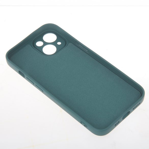 Simple Color MagSafe-kompatibilis tok iPhone 13 Pro Max - sötétzöld