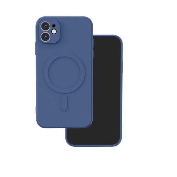 Simple Color MagSafe-kompatibilis tok iPhone 11 - tengerészkék