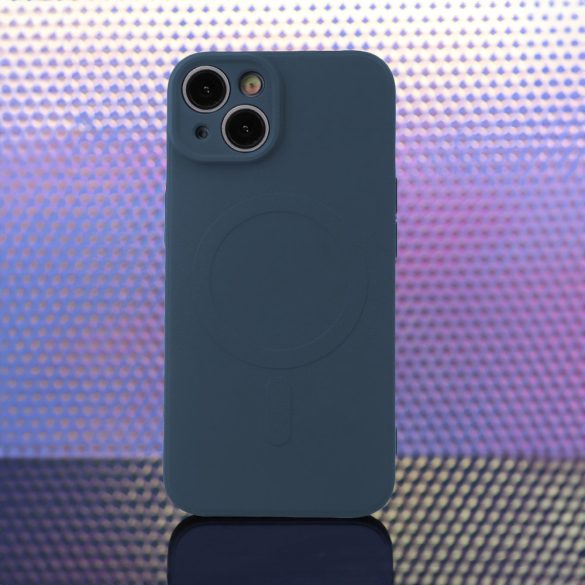 Simple Color MagSafe-kompatibilis tok iPhone 13 - tengerészkék