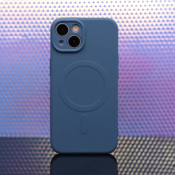Simple Color MagSafe-kompatibilis tok iPhone 13 Pro Max - tengerészkék