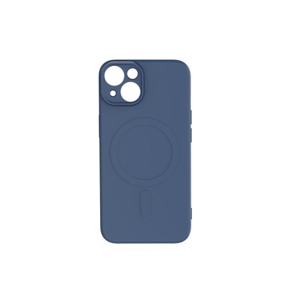 Simple Color MagSafe-kompatibilis tok iPhone 14 - tengerészkék