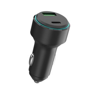 Forever LS-AC-32 autós töltő 1xUSB-A és 1xUSB-C csatlakozással 32W