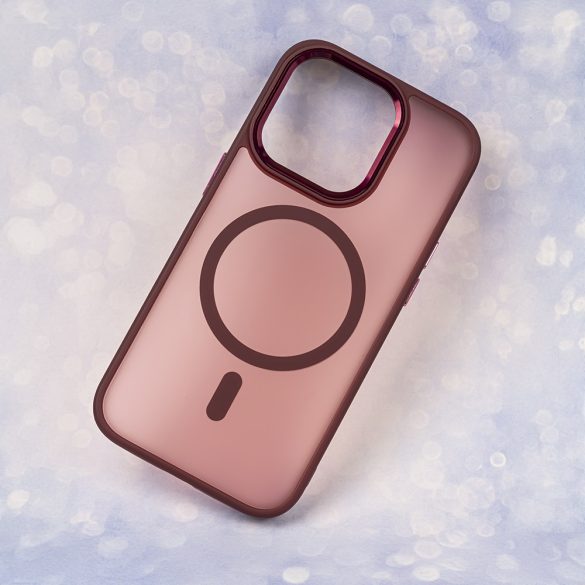 Frozen MagSafe-kompatibilis tok iPhone 12 Pro Max - piros