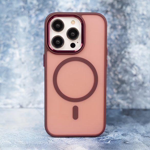 Frozen MagSafe-kompatibilis tok iPhone 13 - piros
