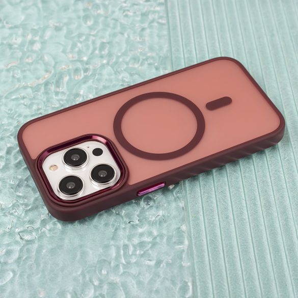 Frozen MagSafe-kompatibilis tok iPhone 13 - piros