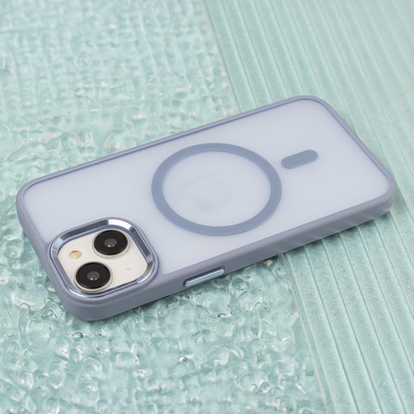 Frozen MagSafe-kompatibilis tok iPhone 13 Pro Max - világoskék