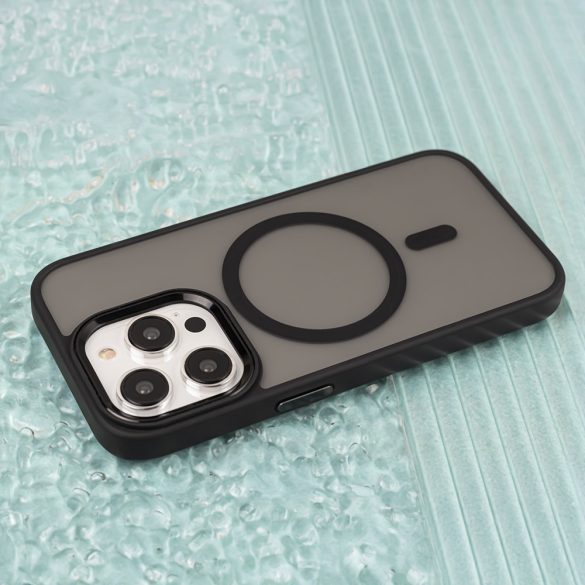 Frozen MagSafe-kompatibilis tok iPhone 13 Pro Max - fekete