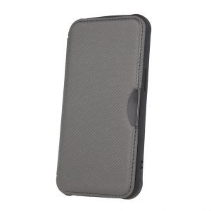 Smart Carbon könyvtok Xiaomi Redmi Note 13 5G - ezüst színű