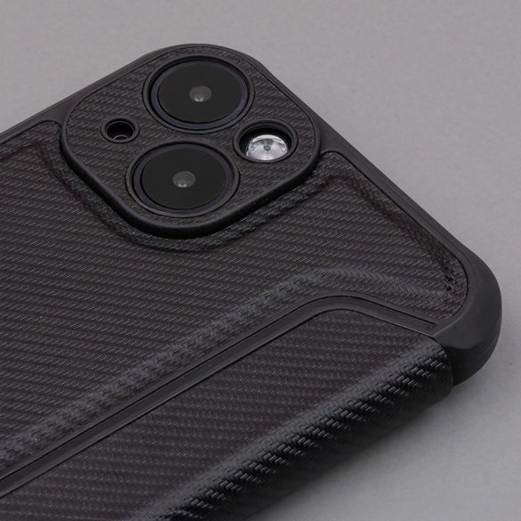 Smart Carbon könyvtok Samsung Galaxy A34 5G - fekete