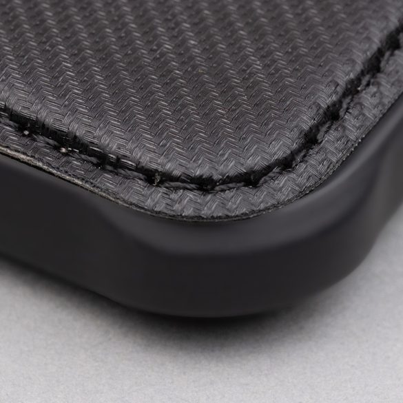 Smart Carbon könyvtok Samsung Galaxy A34 5G - fekete