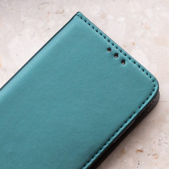 Smart Magnetic könyvtok Xiaomi Redmi 13C 4G/5G / Poco C65 - sötétzöld