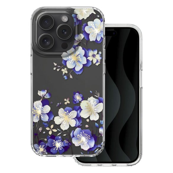 IMD print tok iPhone 15 Pro - "floral" mintás