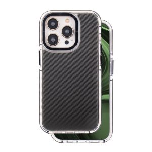 Acrylic Carbon tok iPhone 14 Pro - fekete