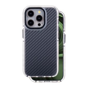 Acrylic Carbon tok iPhone 15 Pro - fekete