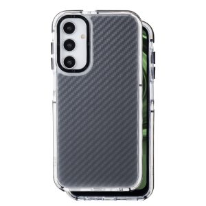 Acrylic Carbon tok Samsung Galaxy A15 4G/5G - fekete