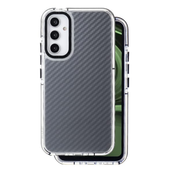 Acrylic Carbon tok Samsung Galaxy A34 5G - fekete