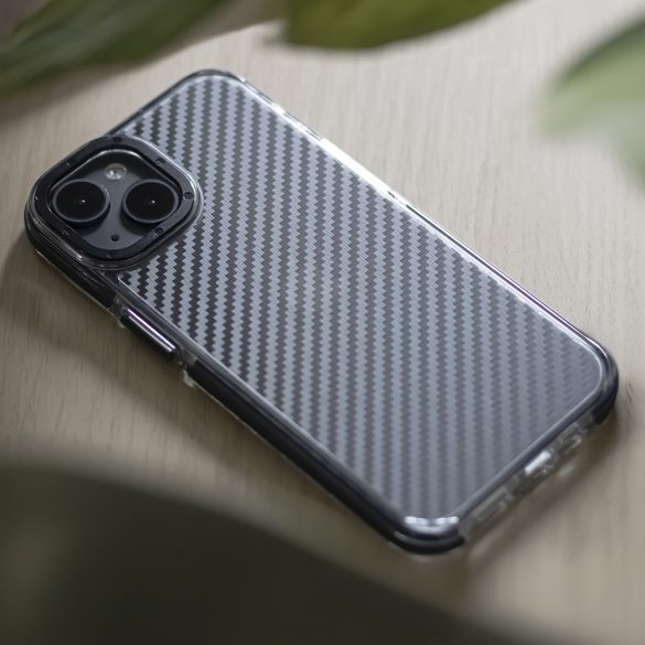 Acrylic Carbon tok Samsung Galaxy A34 5G - fekete