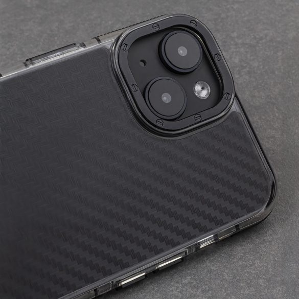Acrylic Carbon tok Samsung Galaxy A34 5G - fekete