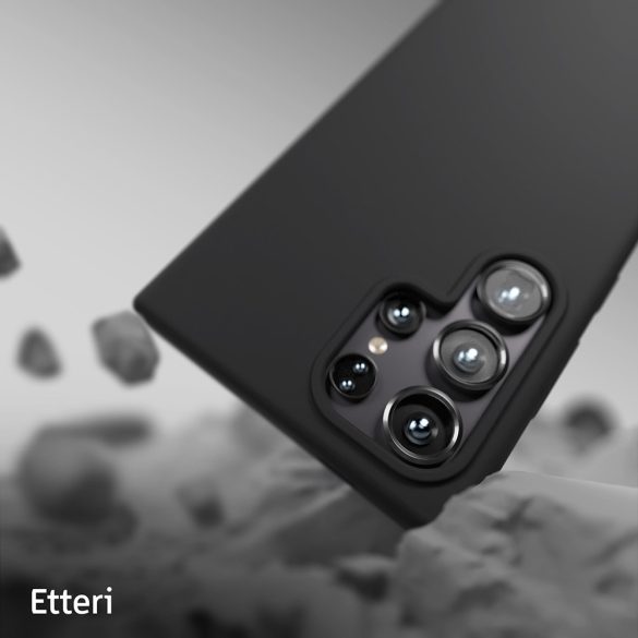 Etteri Silicone tok Samsung Galaxy S24 Ultra - fekete