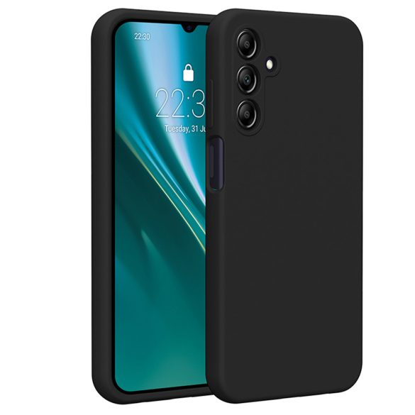 Etteri Silicone tok Samsung Galaxy A15 4G/5G - fekete
