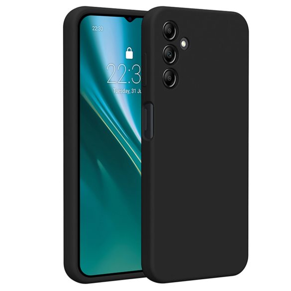 Etteri Silicone tok Samsung Galaxy A14 4G/5G - fekete