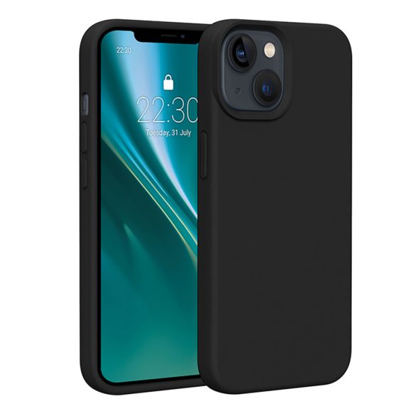 Etteri Silicone tok iPhone 14 - fekete