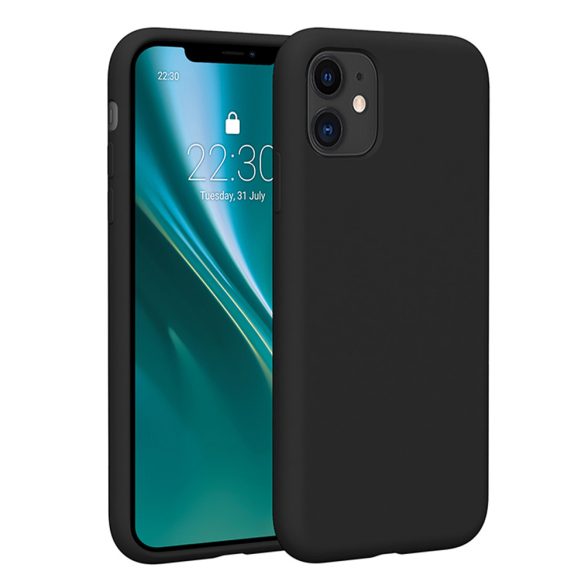 Etteri Silicone tok iPhone 11 - fekete