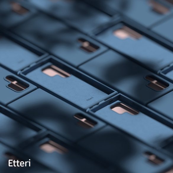 Etteri Silicone tok Samsung Galaxy S24 Ultra - sötétkék