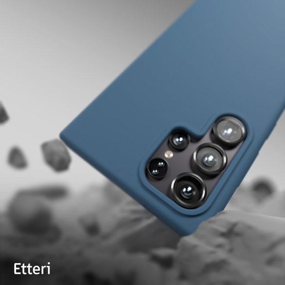 Etteri Silicone tok Samsung Galaxy S24 Ultra - sötétkék