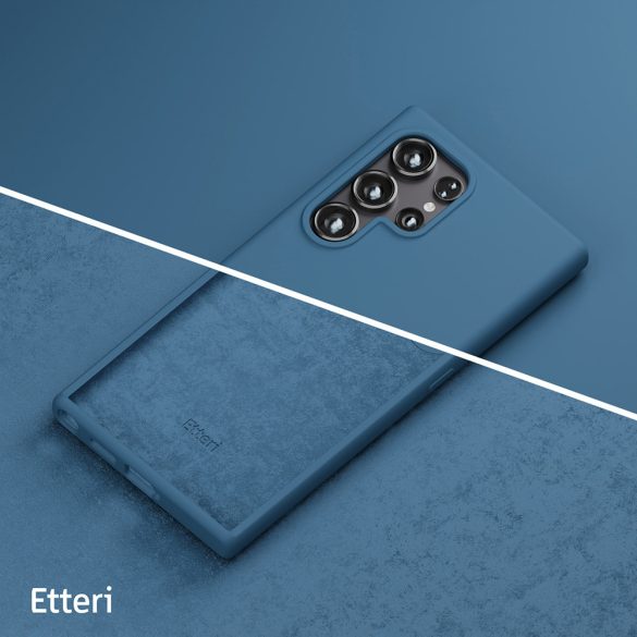Etteri Silicone tok Samsung Galaxy S24 Ultra - sötétkék