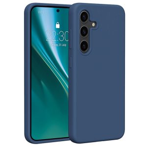 Etteri Silicone tok Samsung Galaxy S24 - sötétkék