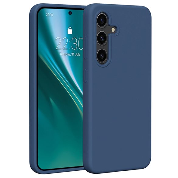 Etteri Silicone tok Samsung Galaxy S24 - sötétkék