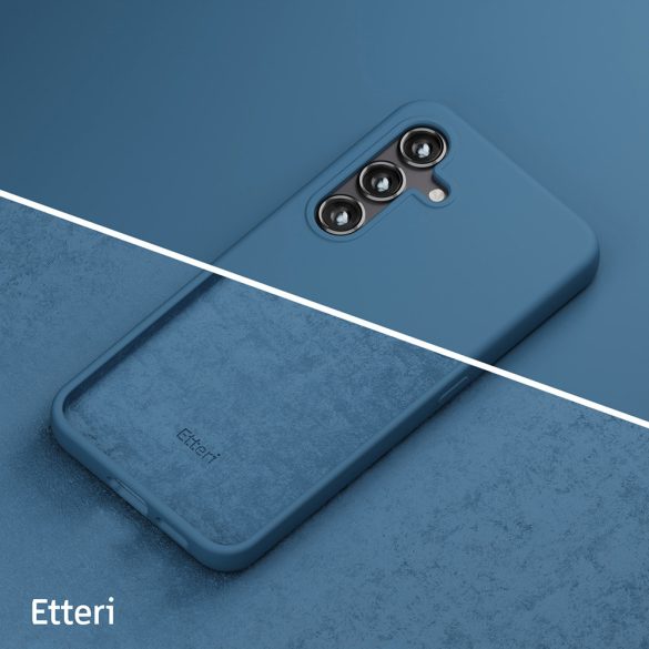 Etteri Silicone tok Samsung Galaxy S24 - sötétkék