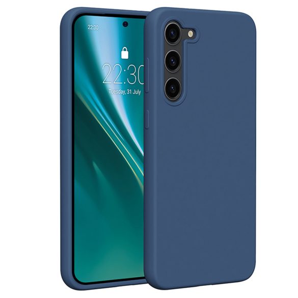Etteri Silicone tok Samsung Galaxy S23 Plus - sötétkék
