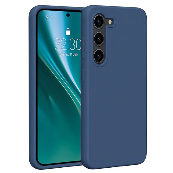 Etteri Silicone tok Samsung Galaxy S23 - sötétkék