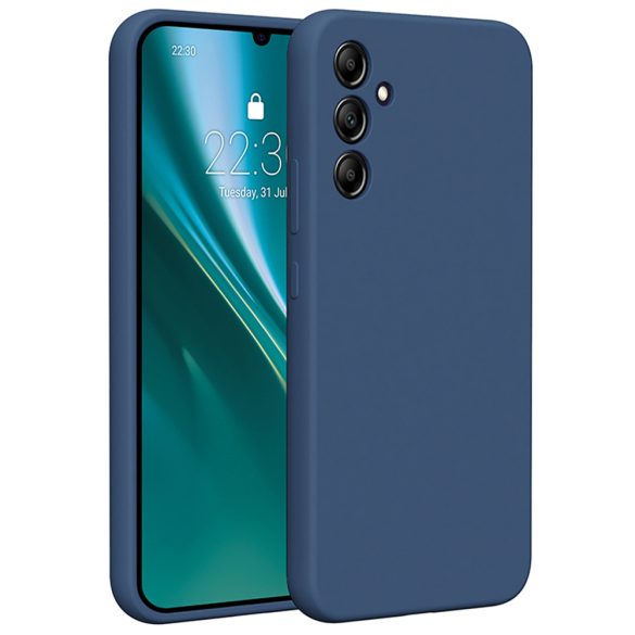 Etteri Silicone tok Samsung Galaxy A34 5G - sötétkék